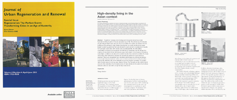 High Density Living In the Asian Context